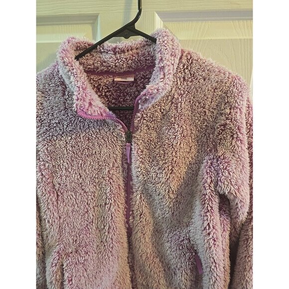 32 Degrees Heat Jacket Junior Girls Fuzzy Pink Full Zip Jacket. Large 14/ 16. - Picture 4 of 14